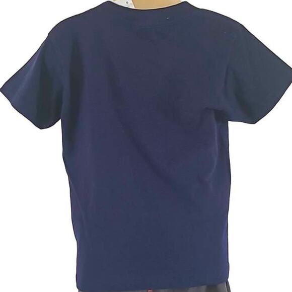 NWOT Jurassic World Navy Blue Dinosaur Graphic Toddler Tee Shirt Size 3T - Picture 2 of 4